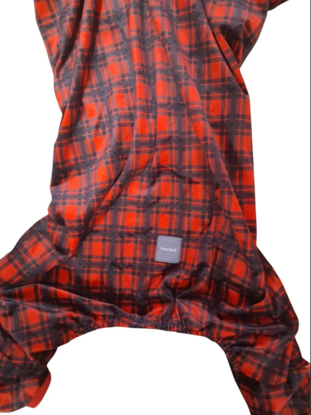 Red Plaid Dog Pajamas - Unbranded, New Without Tags XL